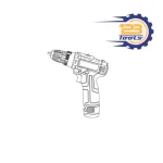 دریل شارژِی 12 ولت 10 میلیمتر المکس مدل C.D1702